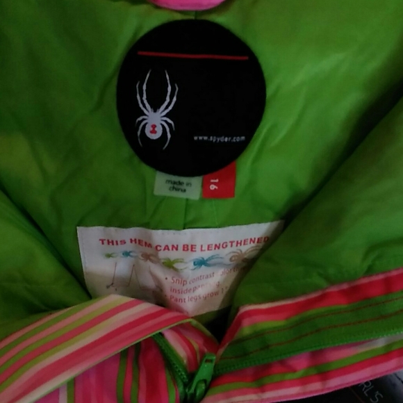 Girls Spyder Vixen Snow Sports Ski Snowboard pants - Picture 5 of 11